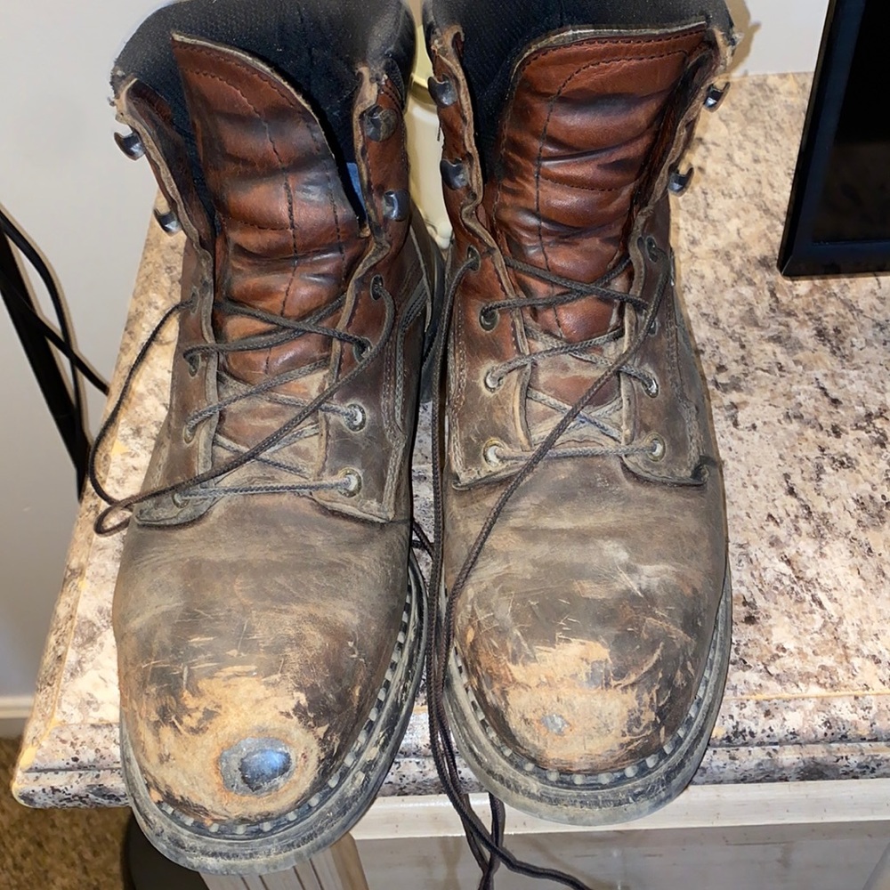 Red wing boots
